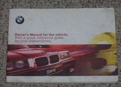 1998 BMW 318i, 318is, 323i, 323is, 328i & 328is Owner's Manual