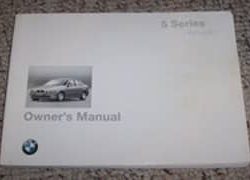 1998 BMW 528i, 540i Owner's Manual