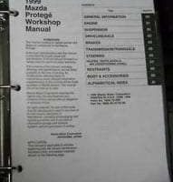 1999 Mazda Protege Service Manual