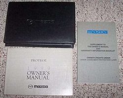 1999 Mazda Protege Owner's Manual Set