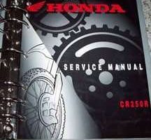 2000 Honda CR250R Service Manual