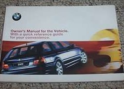 2001 BMW 325i & 325xi Wagon Owner's Manual