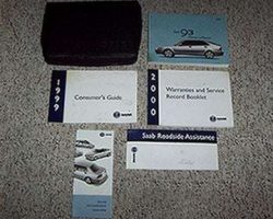 2000 Saab 9-3 Owner's Manual Set