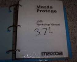 2000 Mazda Protege Workshop Service Manual Binder