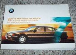 2001 BMW 740i, 740iL, 750iL Owner's Manual