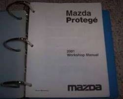 2001 Mazda Protege Workshop Service Manual Binder