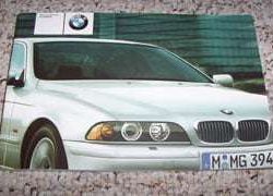 2002 BMW 525i, 530i, 540i Owner's Manual