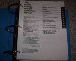 2002 Mazda Protege Workshop Service Manual Binder