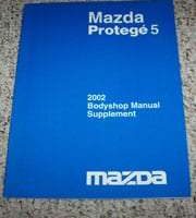 2002 Mazda Protege 5 Bodyshop Manual Supplmenet