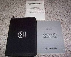 2002 Mazda Protege Owner's Manual Set