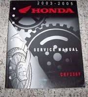 2005 Honda CRF230F Motorcycle Service Manual