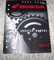 2004 Honda CRF50F Motorcycle Service Manual