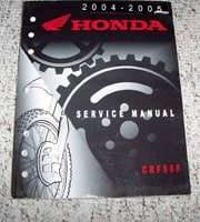 2005 Honda CRF50F Motorcycle Service Manual