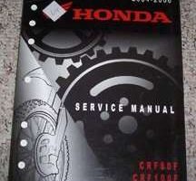 2005 Honda CRF80F & CRF100F Motorcycle Service Manual