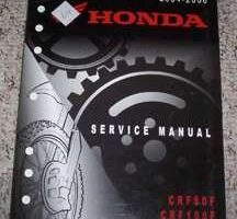 2006 Honda CRF80F & CRF100F Motorcycle Service Manual