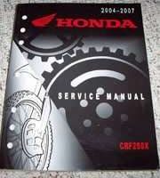 2006 Honda CRF250X Motorcycle Service Manual