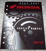 2005 Honda CRF70F Service Manual