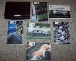 2004 BMW 320i, 325i, 325xi, 330i & 330xi Owner's Manual Set