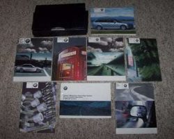 2004 BMW 325i & 325xi Wagon Owner's Manual Set