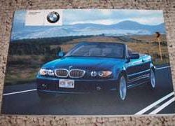 2004 BMW 325Ci & 330Ci Convertible Owner's Manual