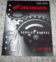 2005 Honda CRF450R Motorcycle Service Manual