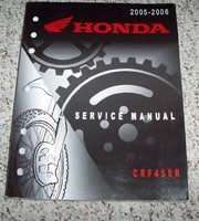2006 Honda CRF450R Motorcycle Service Manual