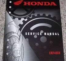 2008 Honda CRF450X Motorcycle Service Manual