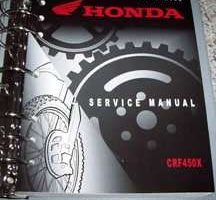 2005 Honda CRF450X Service Manual