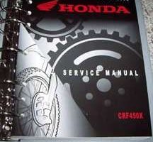 2006 Honda CRF450X Service Manual