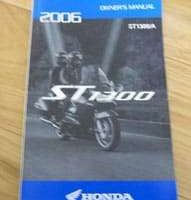 2006 Honda ST1300 & ST1300A Motorcycle Owner's Manual