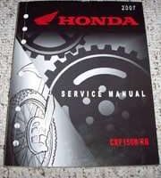 2007 Honda CRF150R & CRF150RB Motorcycle Service Manual