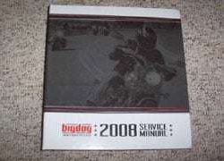 2008 Big Dog Motorcycle Pitbull Models Service Manual Binder