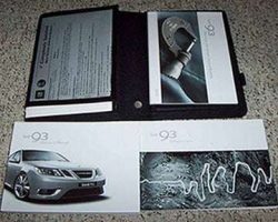 2008 Saab 9-3 Owner's Manual Set