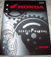 2009 Honda CRF450R Service Manual