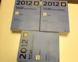 2012 Chevrolet Sonic Service Manual