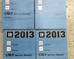 2013 GMC Terrain Service Manual