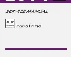 2014 Chevrolet Impala Limited Service Manual