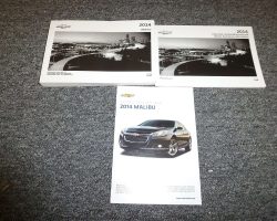 2014 Chevrolet Malibu Owner Operator User Guide Manual Set