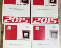 2015 Chevrolet Corvette Service Manual