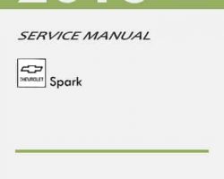 2015 Chevrolet Spark Service Manual