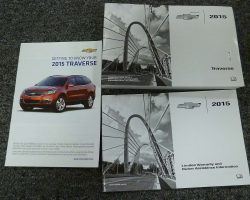 2015 Chevrolet Traverse Owner's Manual Set