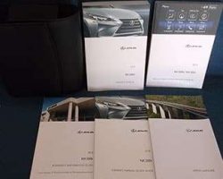 2015 Lexus NX200t Owner's Operator Manual User Guide Set