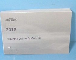 2018 Chevrolet Traverse Owner's Manual