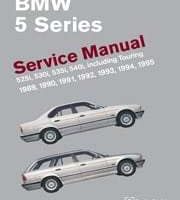 1990 BMW 5 Series, 525i, 535i Service Manual