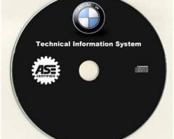 2004 BMW 6 Series 645Ci Coupe & Convertible Service Manual CD