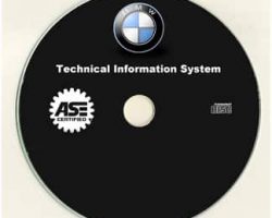 2006 BMW 6 Series 650i Coupe & Convertible Service Manual CD