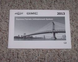 2013 GMC Terrain Infotainment System Manual