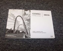 2015 GMC Canyon IntelliLink Infotainment System Manual