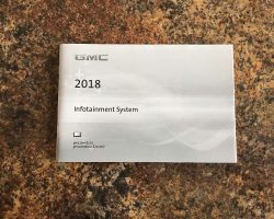 2018 GMC Sierra Intellilink Infotainment System Manual