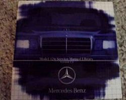 1984 Mercedes Benz 380SE, 380SEL & 380SEC 126 Chassis Service, Electrical & Owner's Manual CD